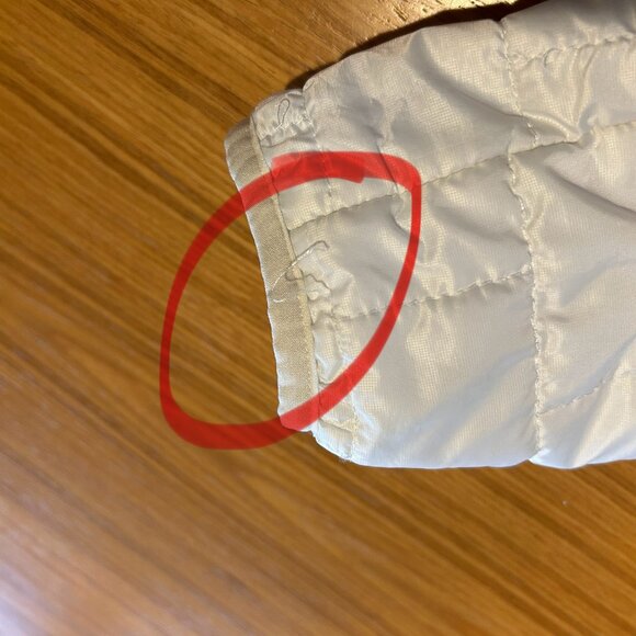 Patagonia Nano Puff Jacket birch white sz small women's - Picture 6 of 7